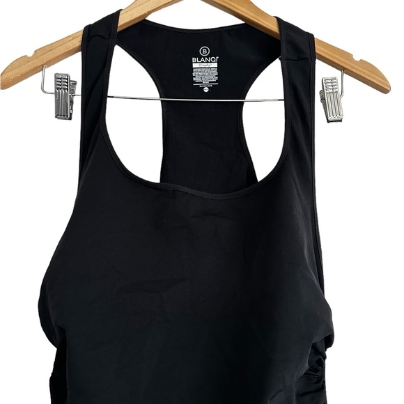 BLANQI EVERYDAY M/L Black Maternity Sleeveless Tank Dress - Picture 4 of 7